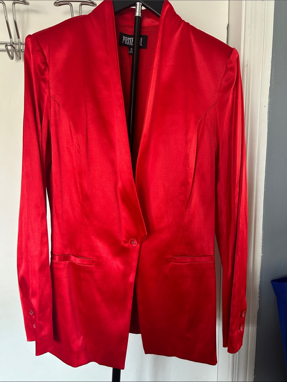 Poster Girl Red Blazer
